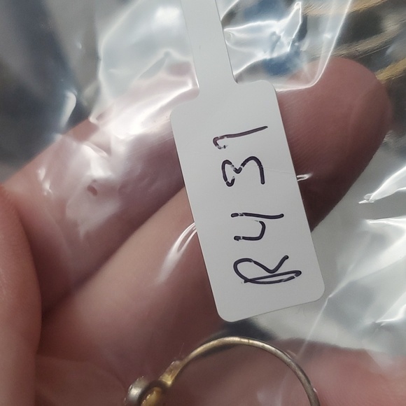 Shashi luxury affordable band size 7 love cursive R431 Diamonds - Picture 6 of 6